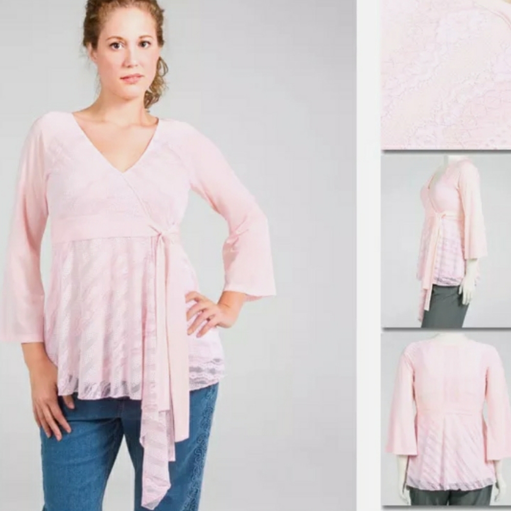 NWOT Zaftique Cascade top 2x